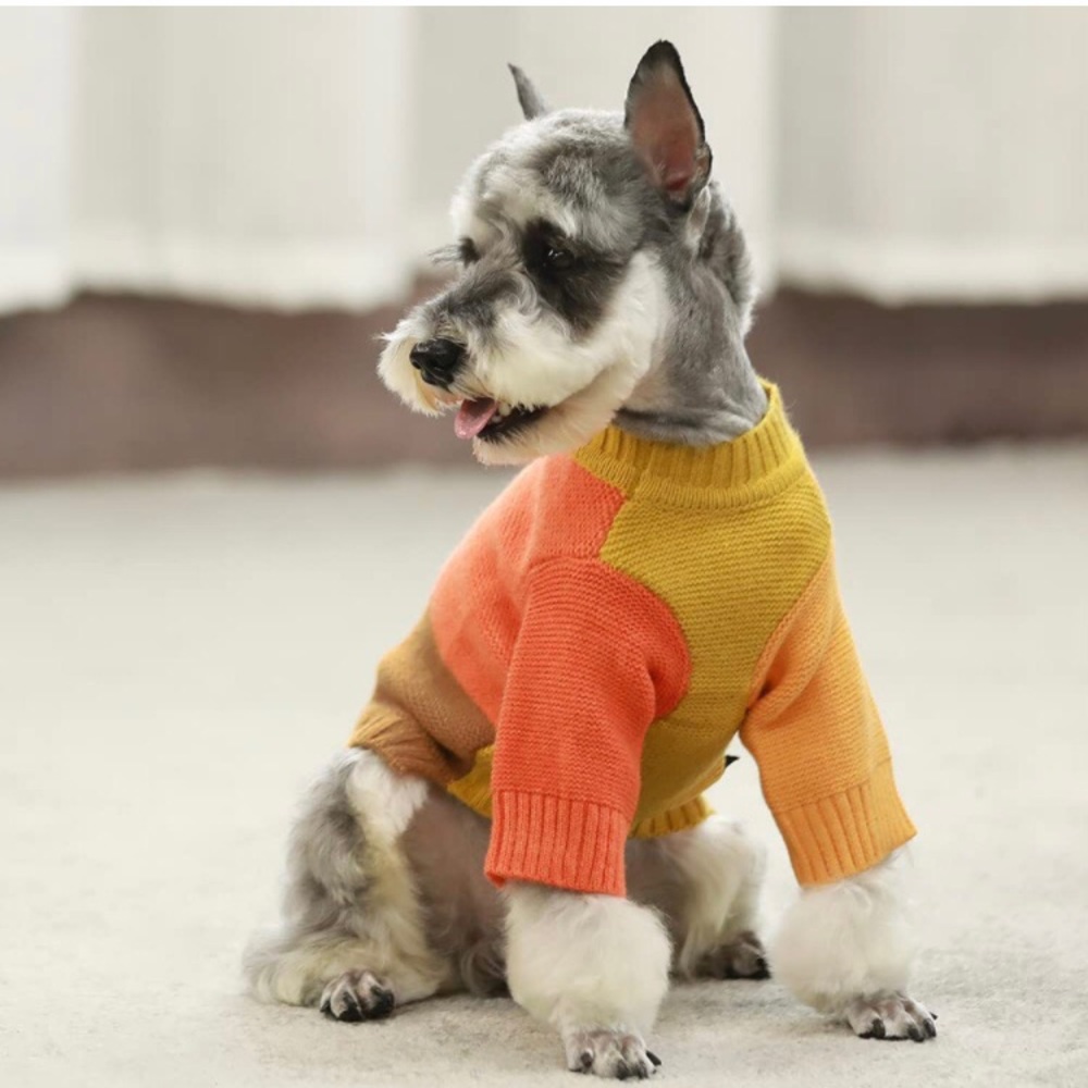 New XL Dog Sweater Fall by FitWarm Dog Clothes Beagles Spaniel Schnauzer Bulldog - Picture 2 of 7